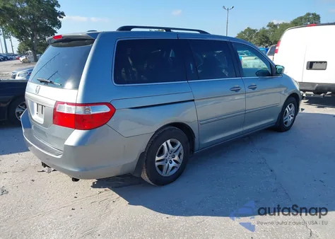 2007 Honda Odyssey Ex-L z USA, uszkodzony, nr VIN 5FNRL38797B037688